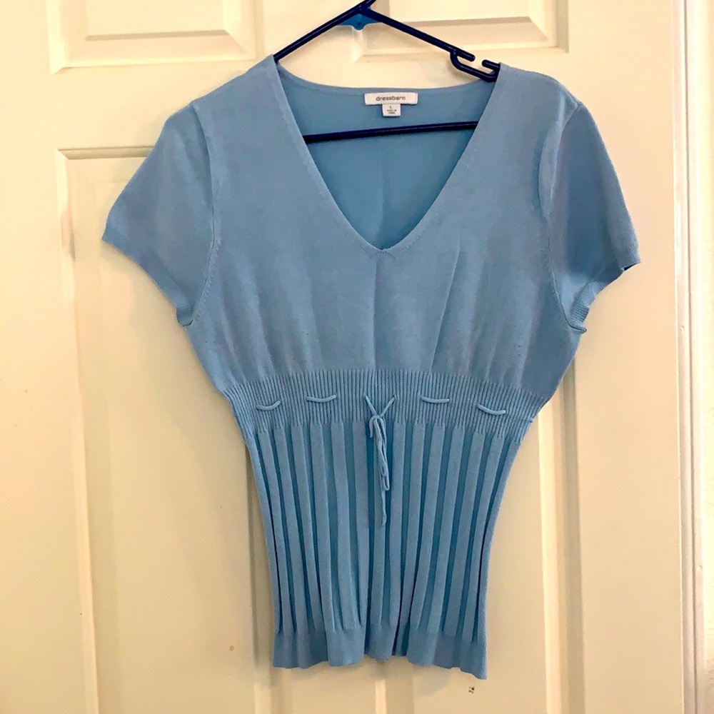 Dress Barn Women’s Cinched Waist Top- LIKE NEW